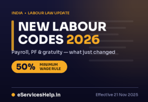 New Labour Codes 2026 in India — impact on payroll, the 50% wage rule, PF and gratuity